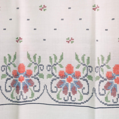 Traditional Kullu Phool patti Angora shawl