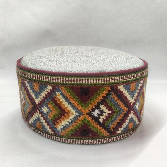 Colorful Traditional Typical Himachali Cap - Bhuttico Shawls