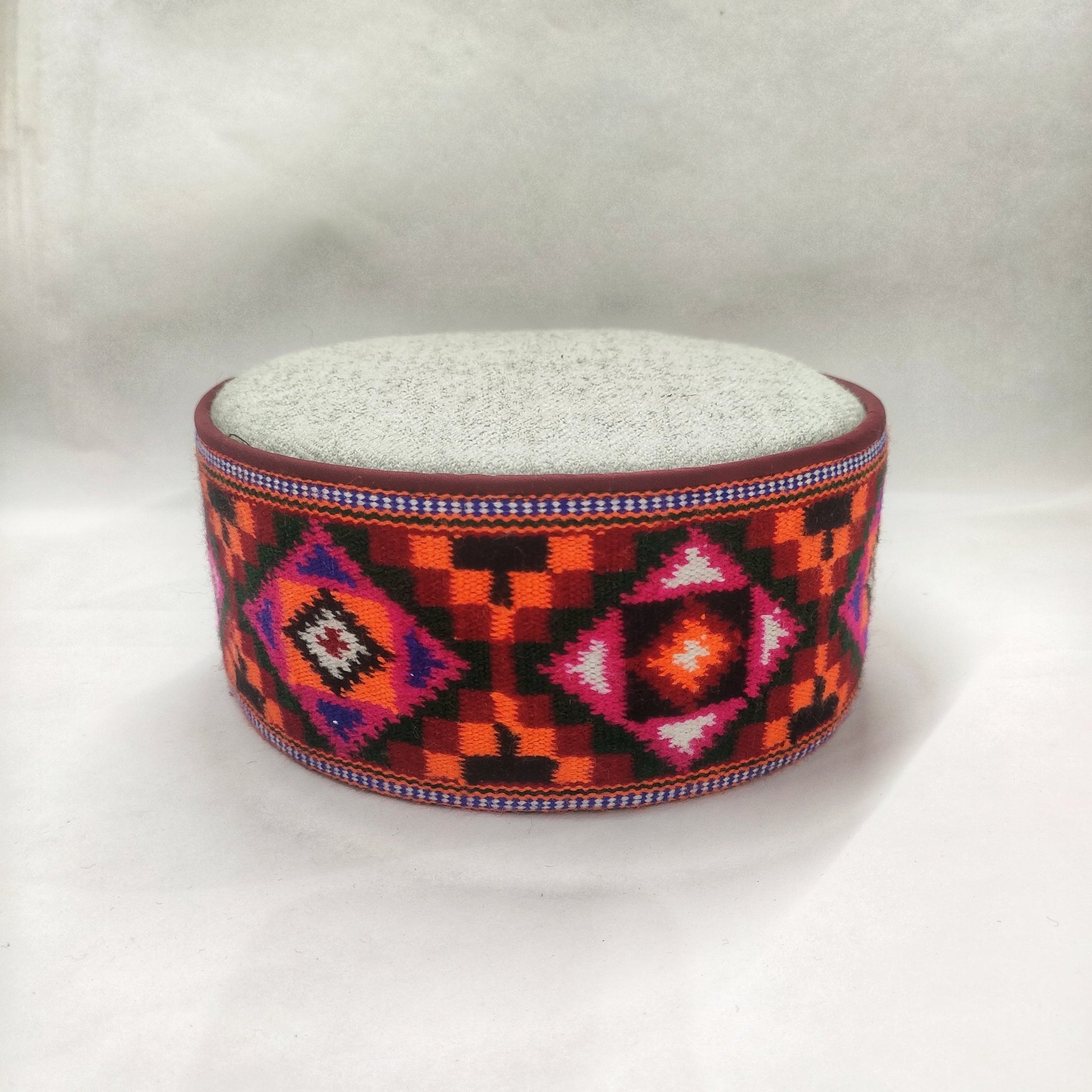 Colorful Traditional Typical Himachali Cap - Bhuttico Shawls