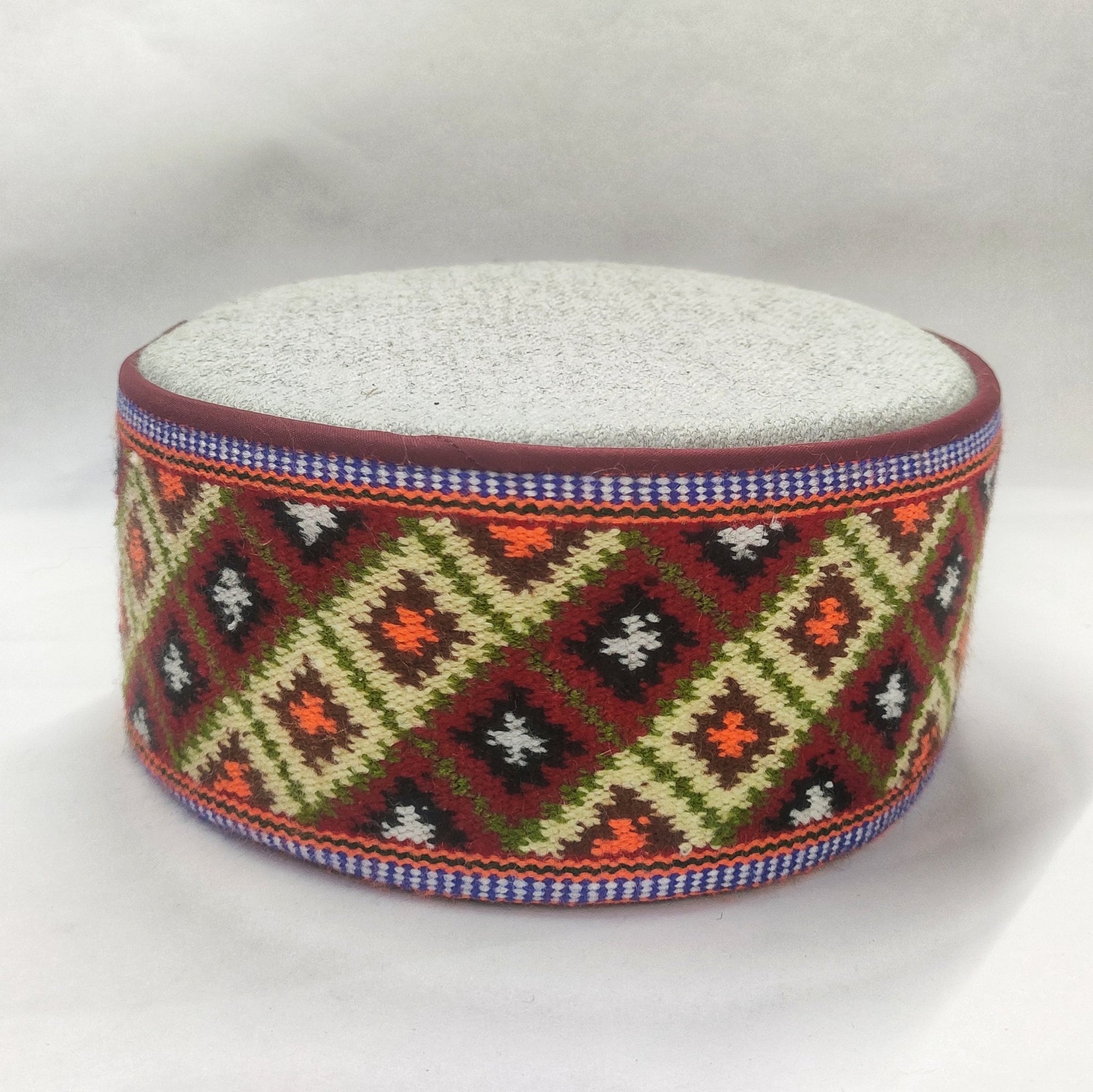 Colorful Traditional Typical Himachali Cap - Bhuttico Shawls