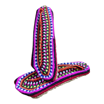 colourfull pullas- grass slippers