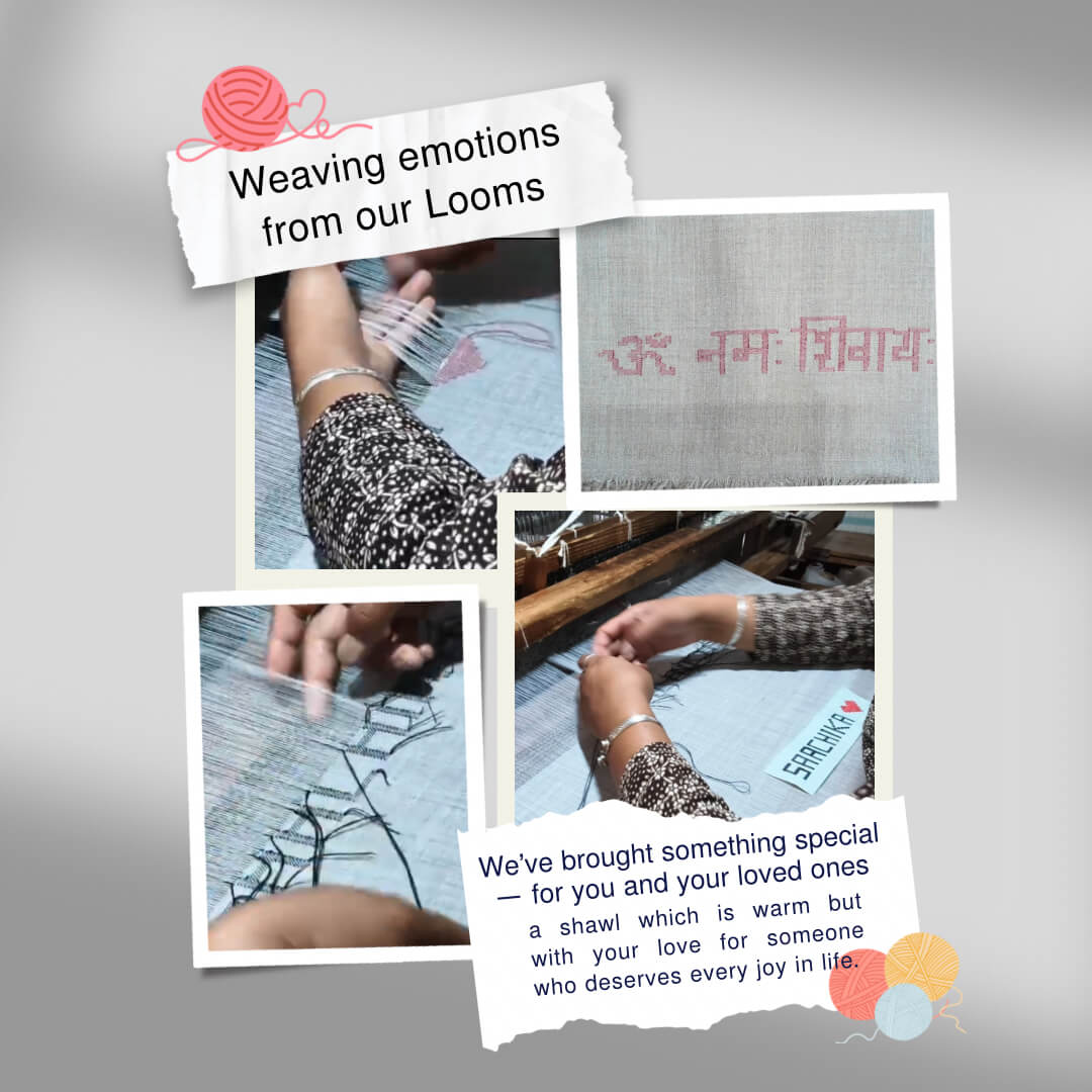 Custom Embroidered Kullu Shawls - Bhuttico Shawls