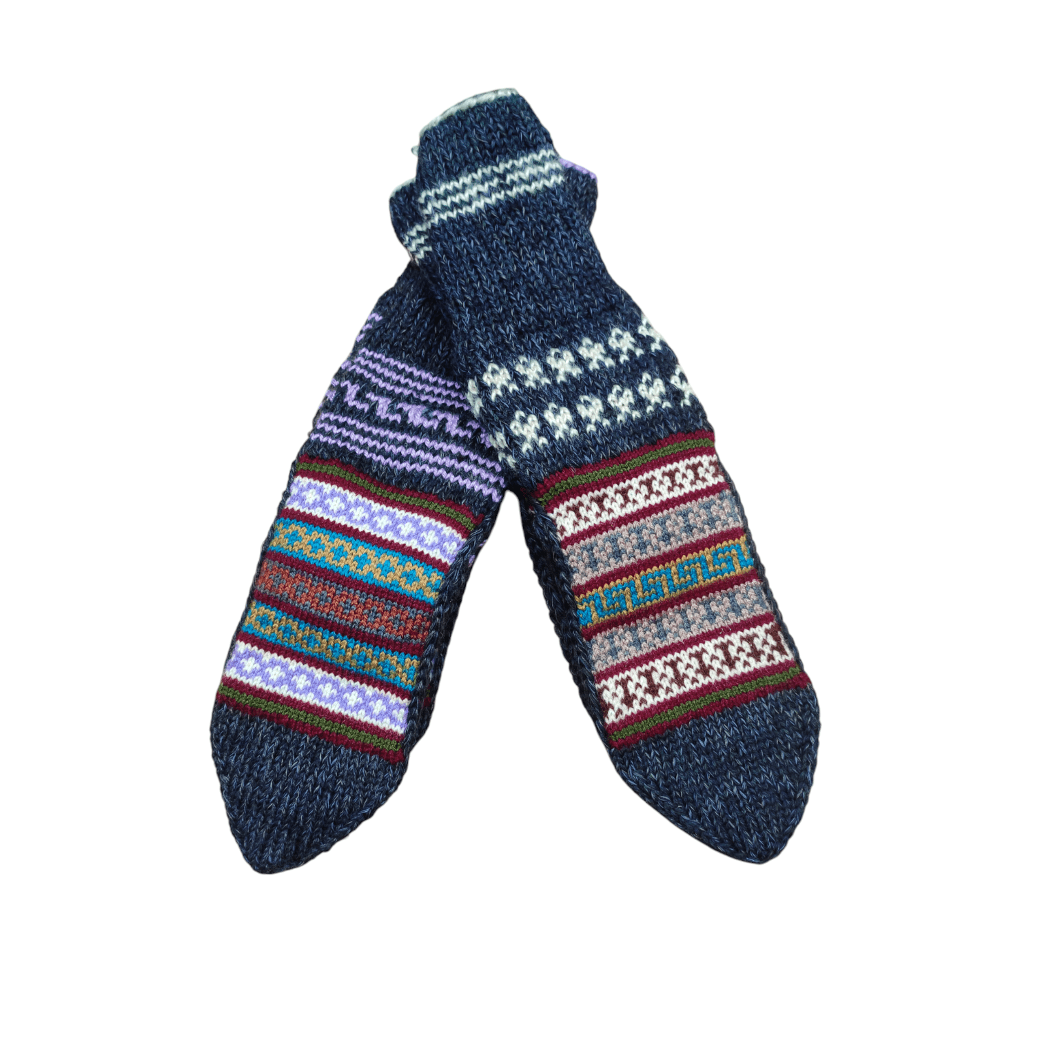 Handwoven Merino Wool Socks - Bhuttico Shawls