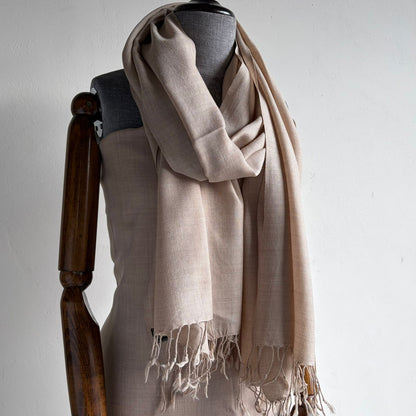 Bhuttico Women’s Merino Woolen Suit Set – Beige