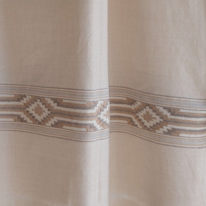 Women Pure Pashmina Wool Shawl- Beige
